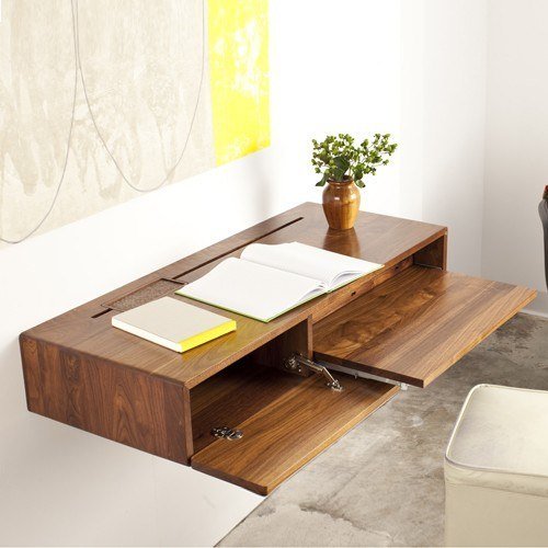 wall mounted desk.