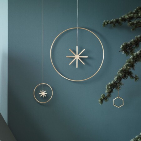 Winterland Brass Star Large from Ferm Living