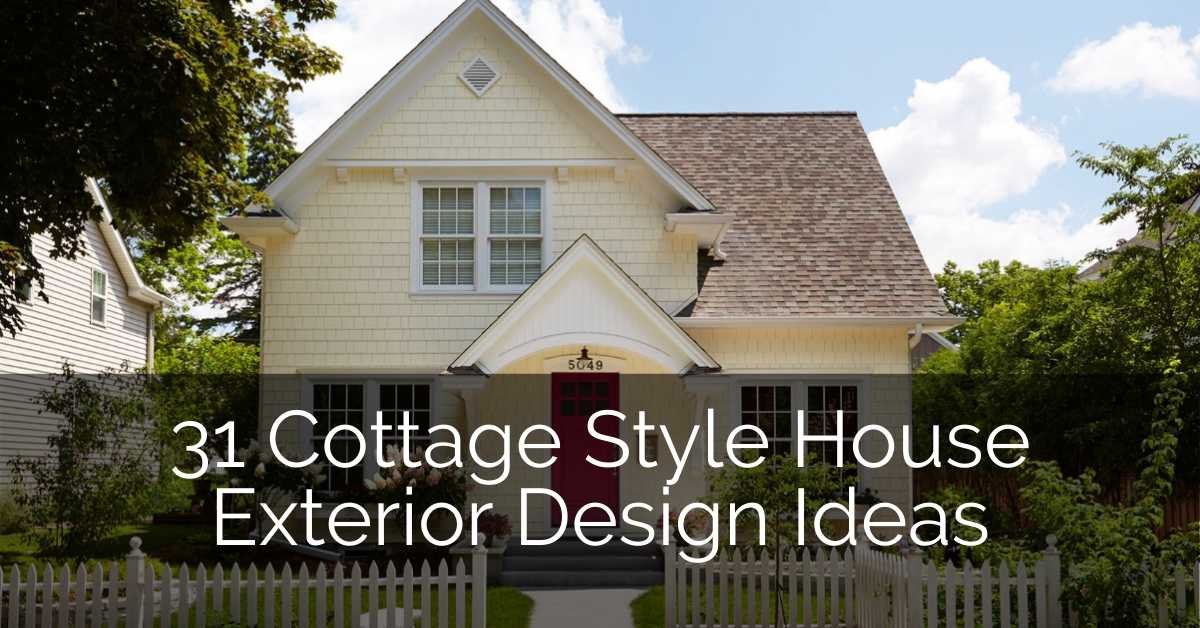 31 Cottage Style House Exterior Design Ideas – GLAMO Light Mirrors India.
