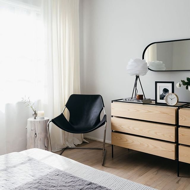 modern bedroom lounge chair.