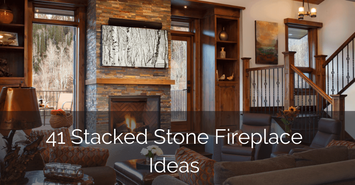 stacked stone veneer fireplace ideas sebring design build F0