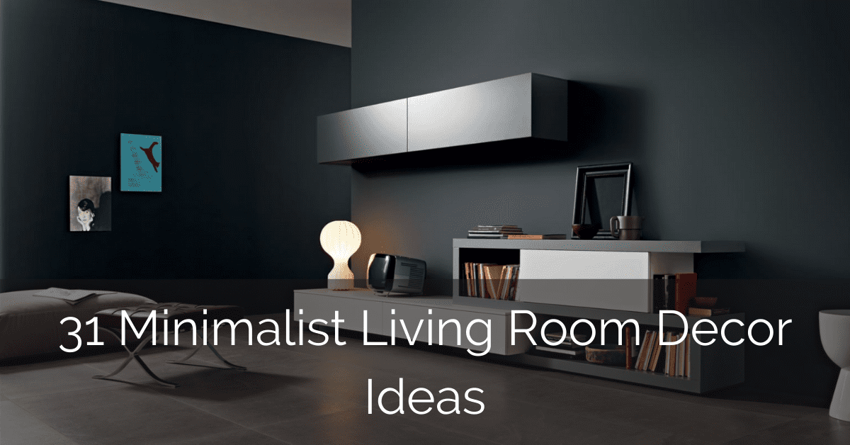 31 Minimalist Living Room Decor Ideas – GLAMO Light Mirrors India.