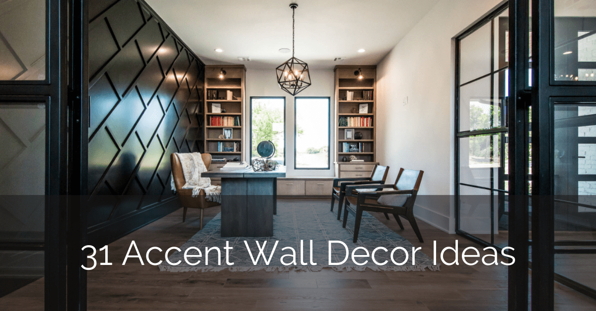 31 Accent Wall Decor Ideas – GLAMO Light Mirrors India.