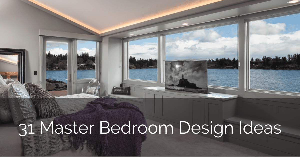 31 Master Bedroom Design Ideas – GLAMO Light Mirrors India.