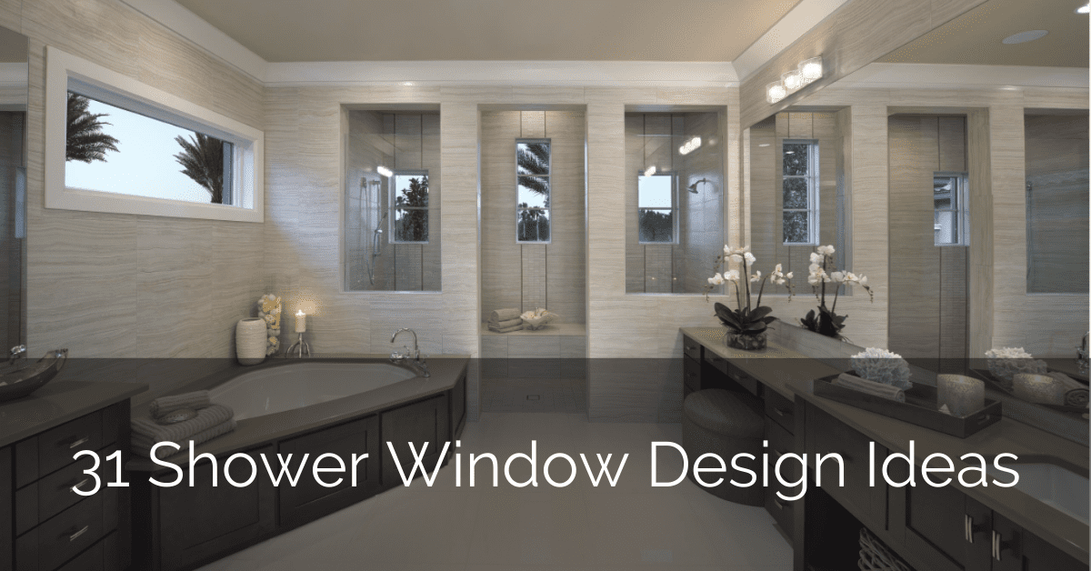 31 Shower Window Design Ideas – GLAMO Light Mirrors India.