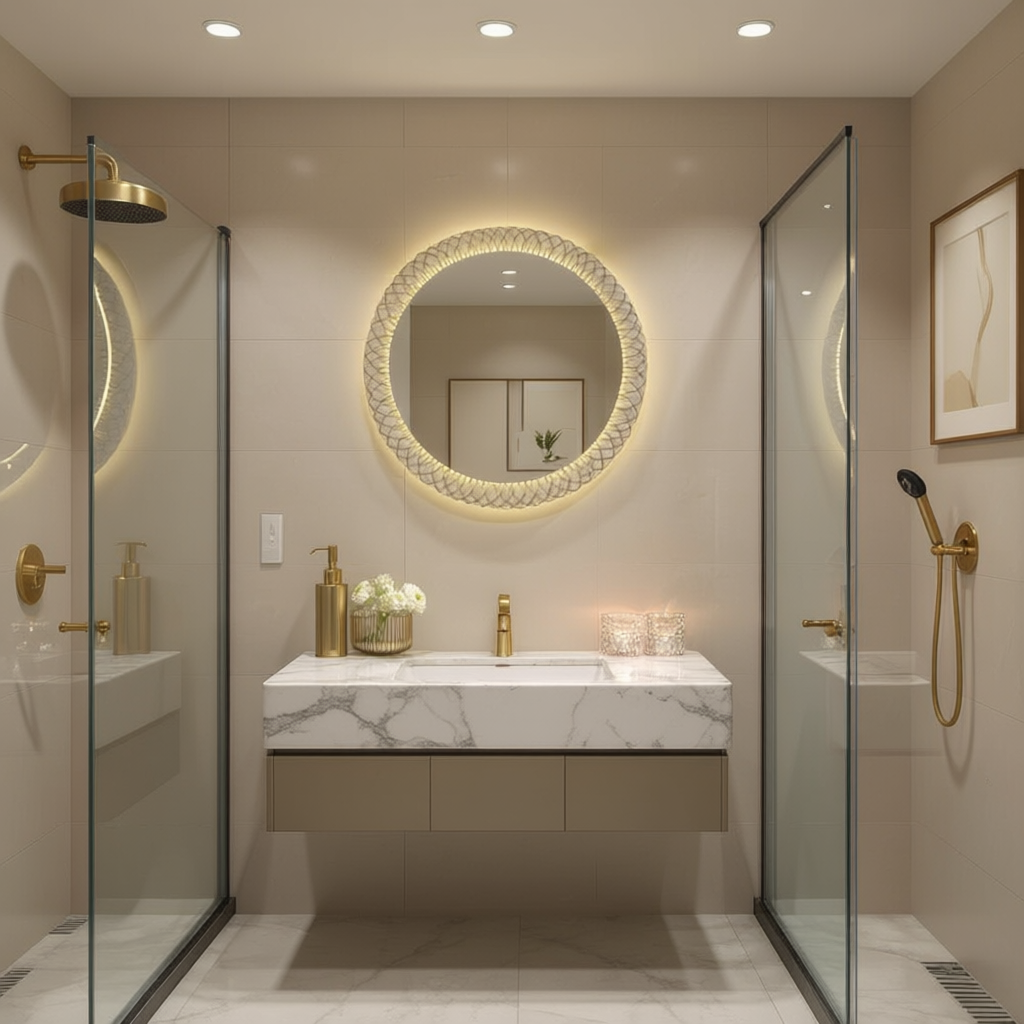 led rectangle wall mirror in blue colour led rectangle wall mirror in blue colour la78cp