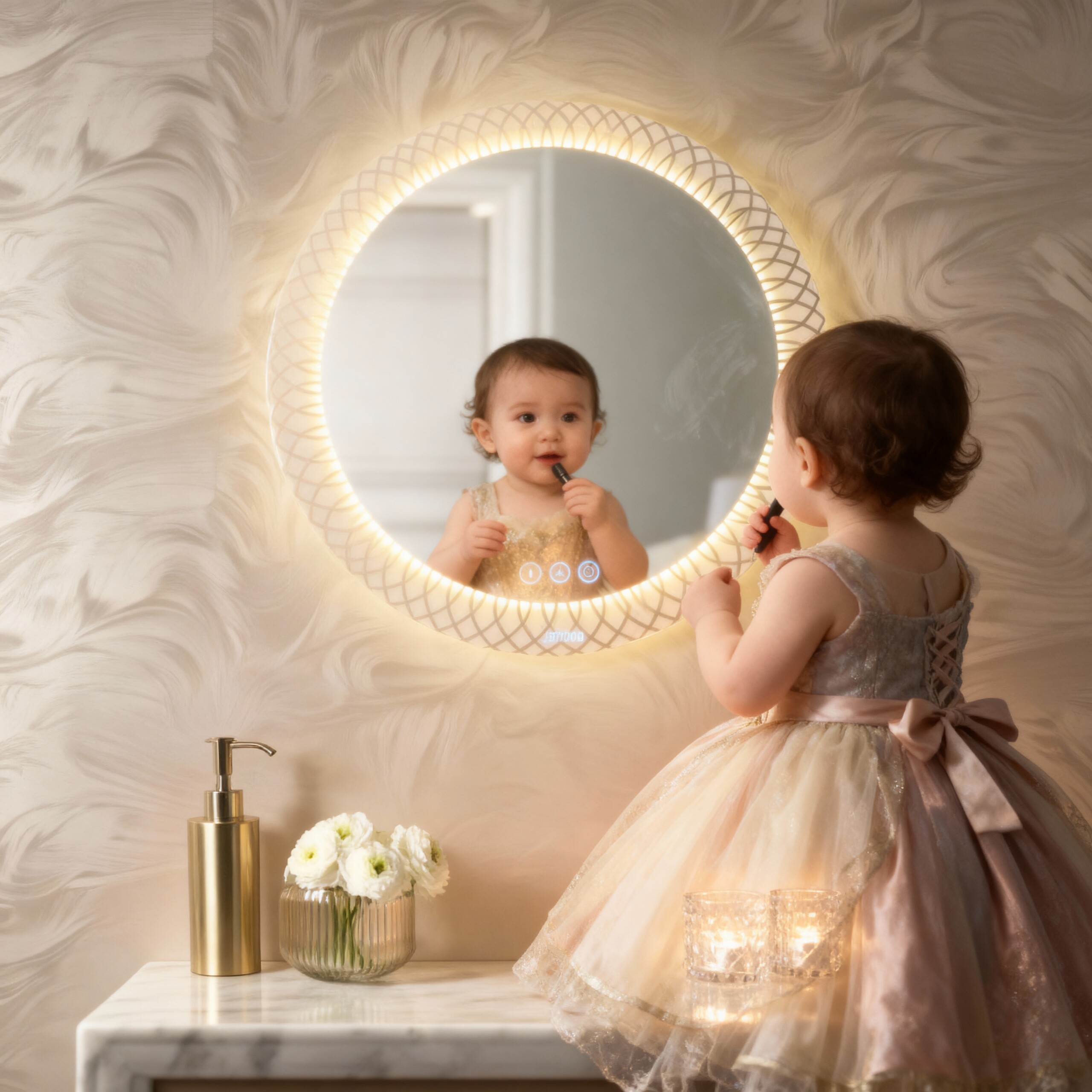 led rectangle wall mirror in blue colour led rectangle wall mirror in blue colour la78cp