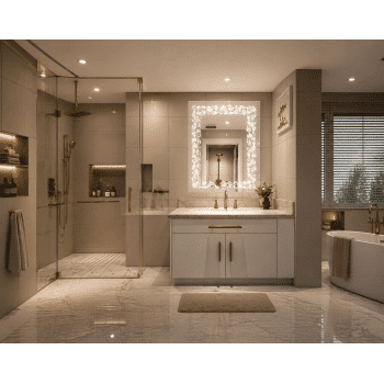 Premium Decorative LED Vanity Mirror with Soft Glow