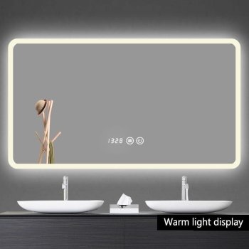 mirror with light