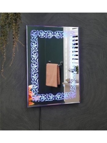 led rectangle wall mirror in blue colour led rectangle wall mirror in blue colour 6dvorr