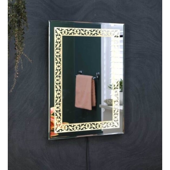 led rectangle wall mirror in blue colour led rectangle wall mirror in blue colour al5ywk