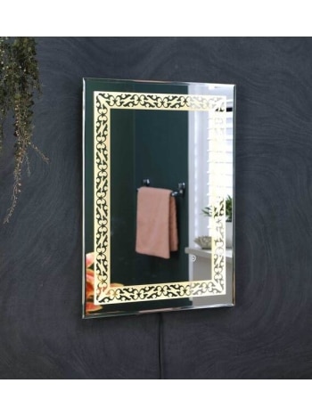 led rectangle wall mirror in blue colour led rectangle wall mirror in blue colour al5ywk