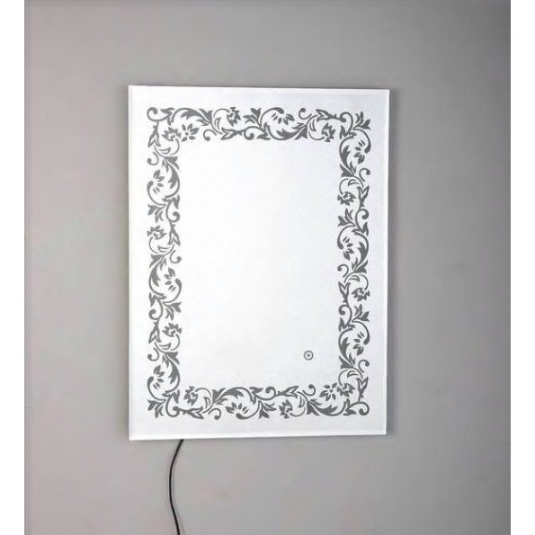 led rectangle wall mirror in blue colour led rectangle wall mirror in blue colour ylvlzj