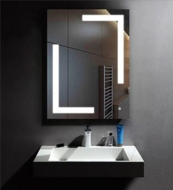 led rectangle wall mirror in silver colour led rectangle wall mirror in silver colour bsdwdo