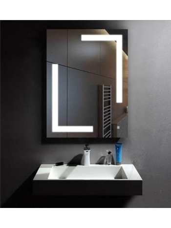 led rectangle wall mirror in silver colour led rectangle wall mirror in silver colour bsdwdo