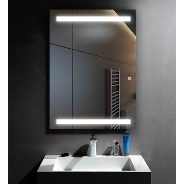 led rectangle wall mirror in silver colour led rectangle wall mirror in silver colour bt4rz2