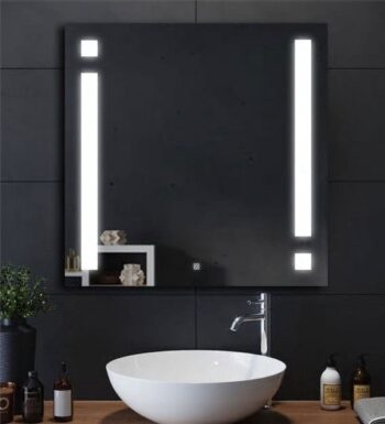 led rectangle wall mirror in silver colour led rectangle wall mirror in silver colour ejh2ap