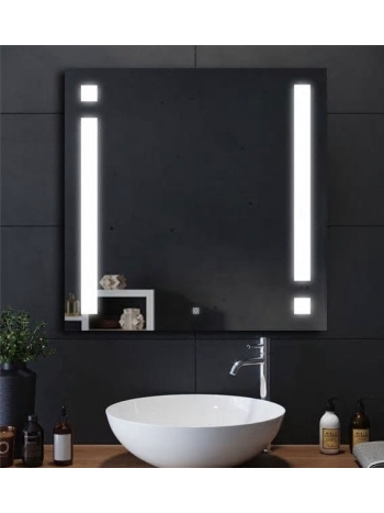 led rectangle wall mirror in silver colour led rectangle wall mirror in silver colour ejh2ap