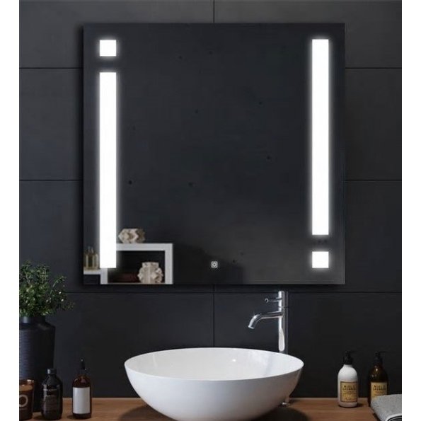 led rectangle wall mirror in silver colour led rectangle wall mirror in silver colour ejh2ap