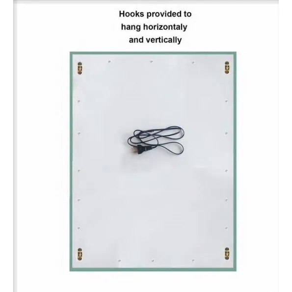led rectangle wall mirror in silver colour led rectangle wall mirror in silver colour jctyne