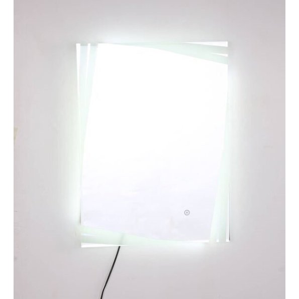 led rectangle wall mirror in white colour led rectangle wall mirror in white colour i83okd