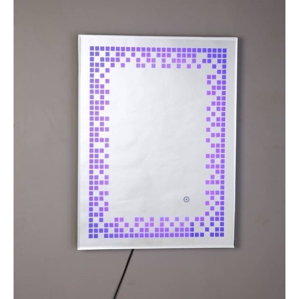 led rectangle wall mirror in white colour led rectangle wall mirror in white colour jenn5i