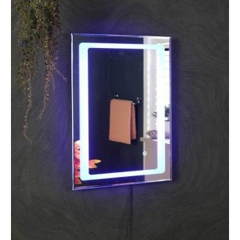 led rectangle wall mirror in white colour led rectangle wall mirror in white colour jeu6as