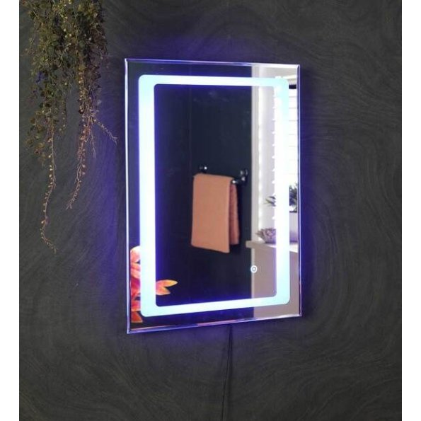 led rectangle wall mirror in white colour led rectangle wall mirror in white colour jeu6as