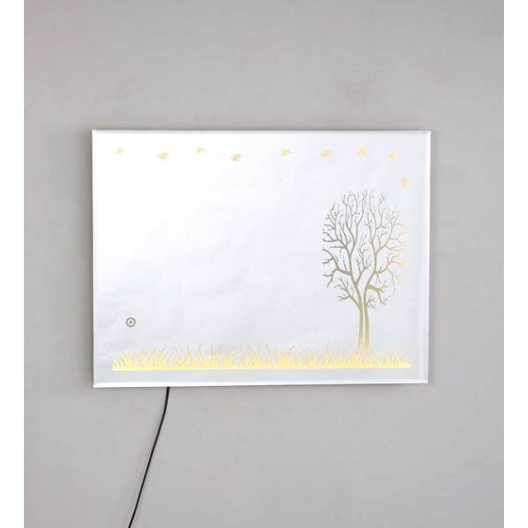 led rectangle wall mirror in white colour led rectangle wall mirror in white colour okkice