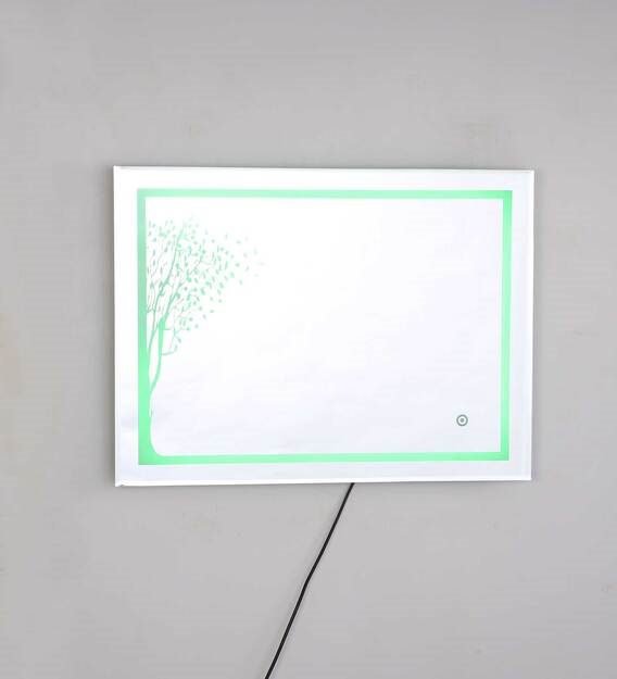 led rectangle wall mirror in yellow colour led rectangle wall mirror in yellow colour duzxh1