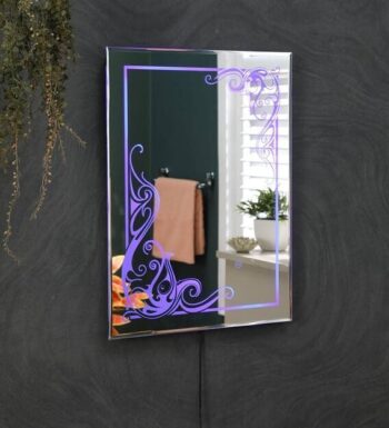 led rectangle wall mirror in yellow colour led rectangle wall mirror in yellow colour pyme8p