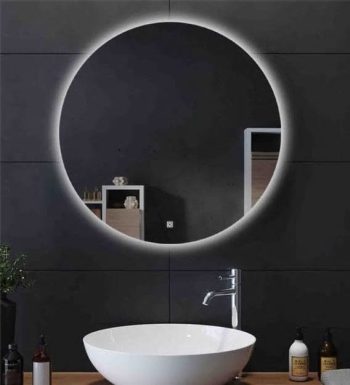 led round wall mirror in silver colour led round wall mirror in silver colour yesghc