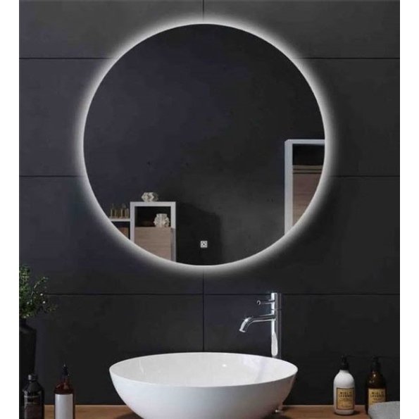 led round wall mirror in silver colour led round wall mirror in silver colour yesghc