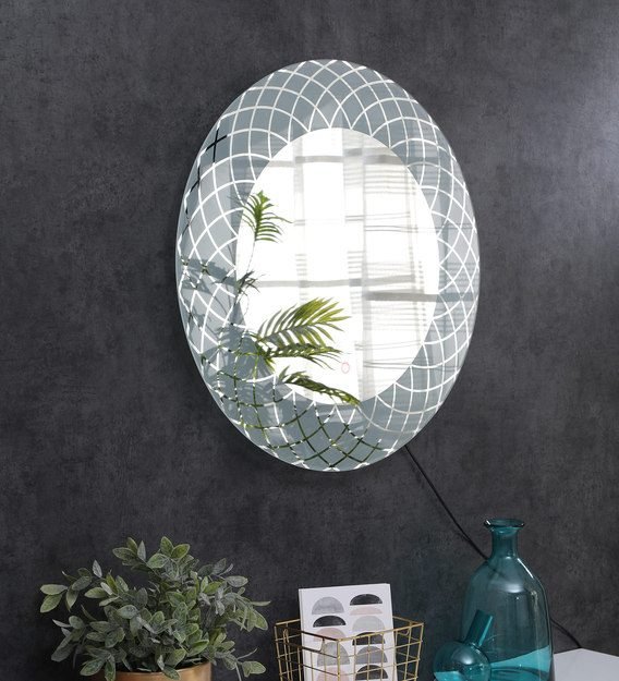 round wall mirror in silver colour round wall mirror in silver colour suon0z