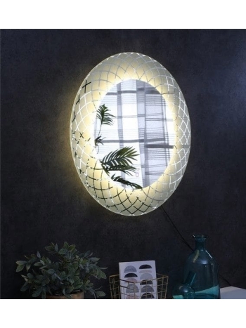 round wall mirror in silver colour round wall mirror in silver colour suon0z