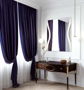 Square LED Mirror with Curved Design and Backlit Edge for Modern Bathrooms 4