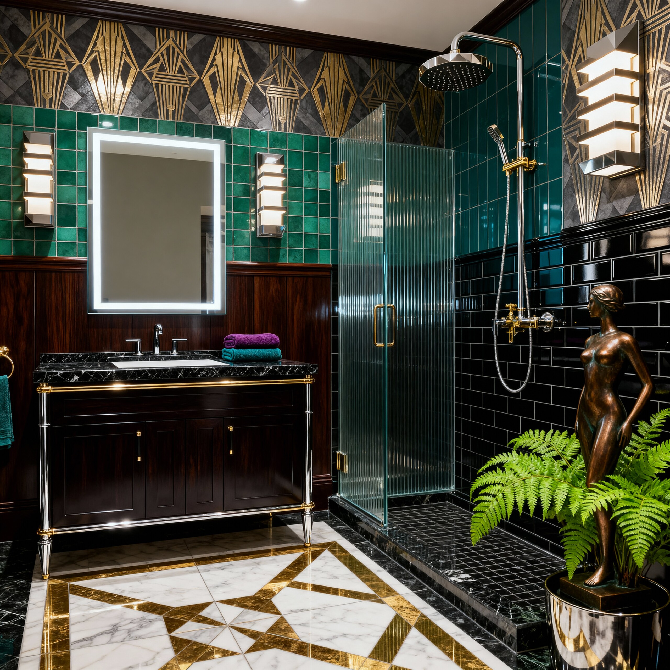 2025 Modern Salon Style Rectangular illuminated Led mirror c