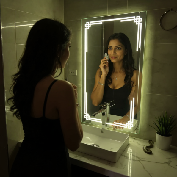 Backlit Bathroom Wash Basin LED Mirror 2