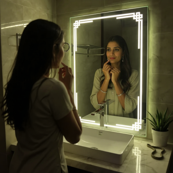 Backlit Bathroom Wash Basin LED Mirror 2