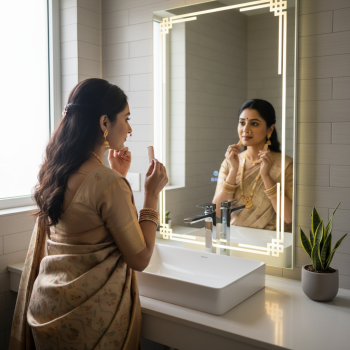 Backlit Bathroom Wash Basin LED Mirror 1