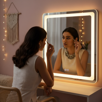 Backlit defogger wash basin LED mirror 3