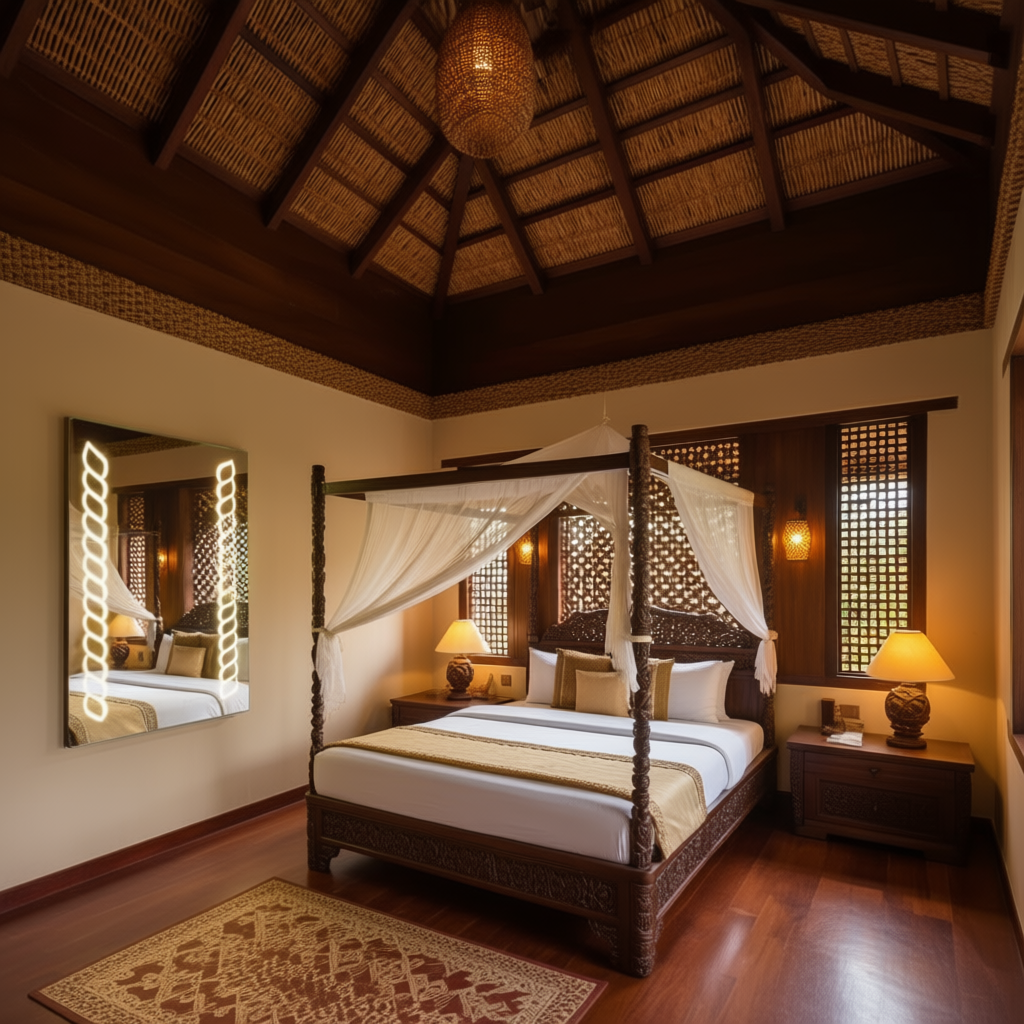 Decorative Designer Wash Basin LED Mirror