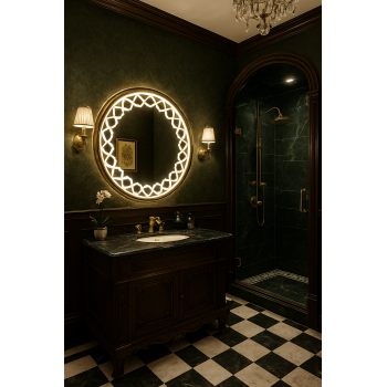 LED Smart Vanity Mirror with Adjustable Lighting & Sleek Touch Control 2