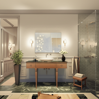 Modern LED Bathroom Mirror – Anti-Fog, Dimmable Lights, Vanity Mirror – Premium Quality 3