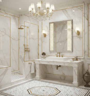 LED Wall Mirror with Sensor – Frameless Design 2