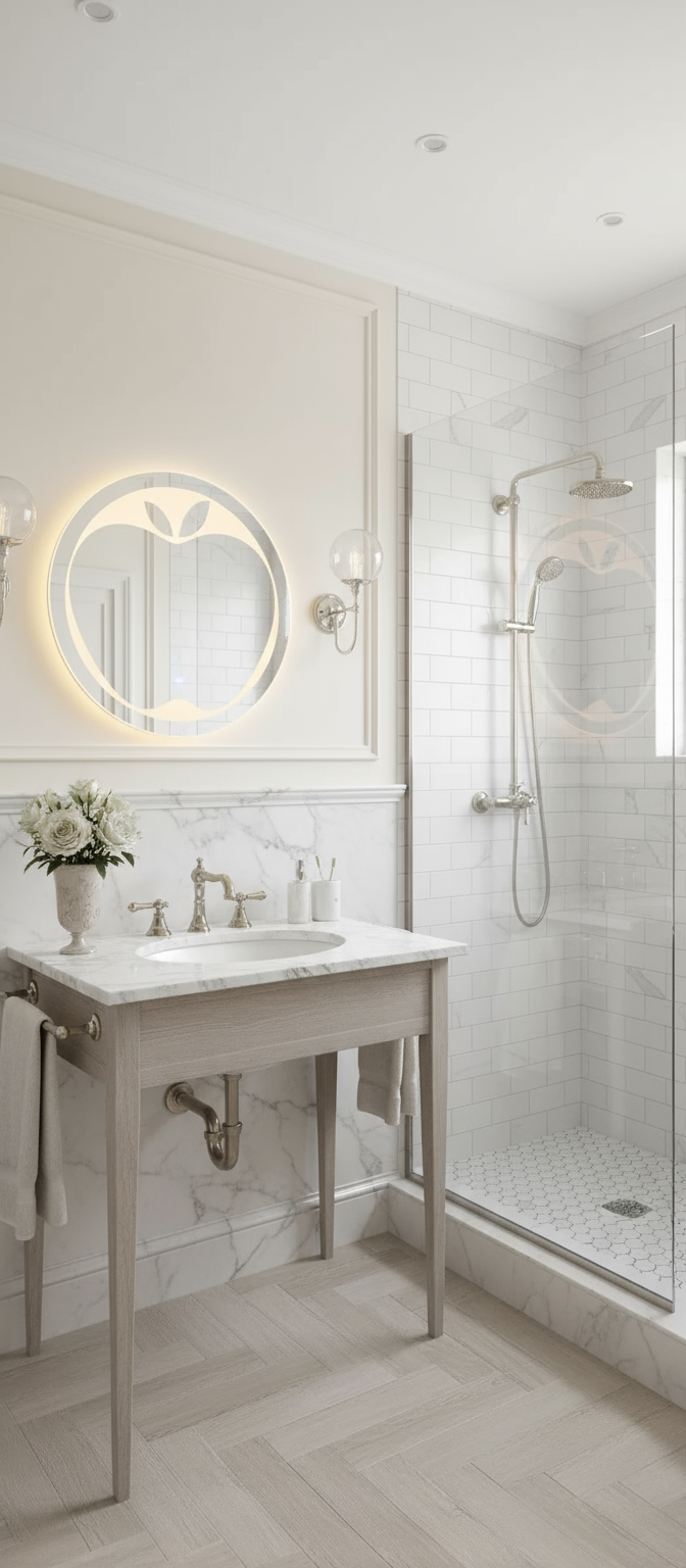 1760073804355-0199cc92-bd8f-7b6a-911c-6308a2c0b8eb Apple Shape LED Bathroom Mirror with Backlit Glow 4