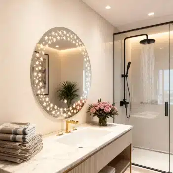 Twinkling Stars LED Bathroom Mirror 9