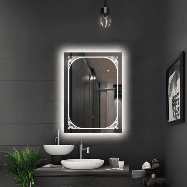 Backlit Bathroom Wash Basin LED Mirror