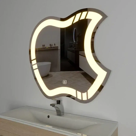 wallmantra mirrors artistic apple led bathroom mirror 32636707766438 1024x1024