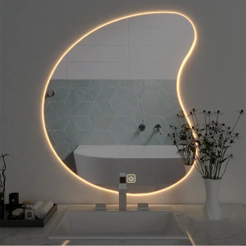 wallmantra mirrors designer organic shaped led bathroom mirror 32636723134630 1024x1024